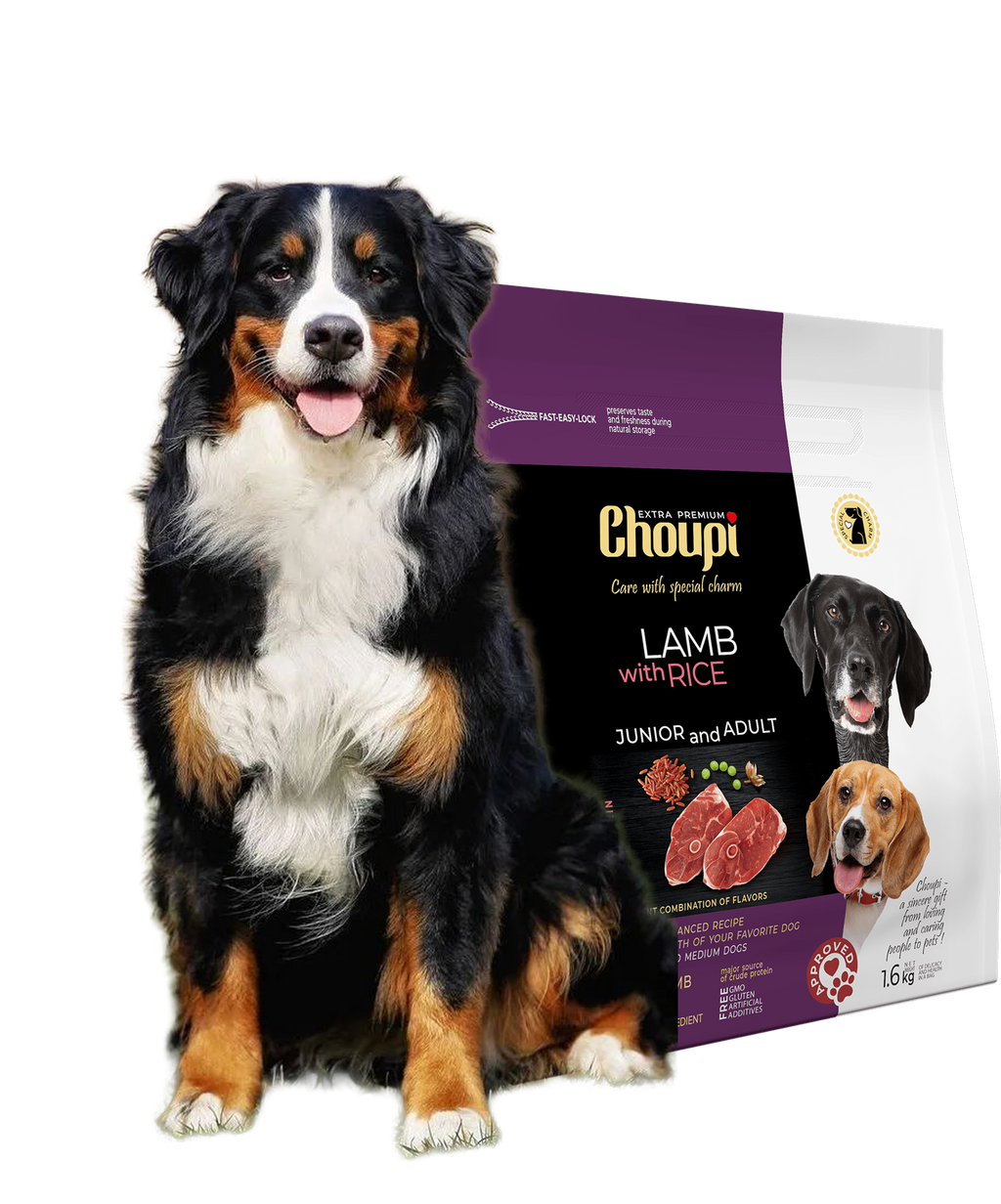 Dry food for dogs - Lamb with Rice (For sensitive dogs)