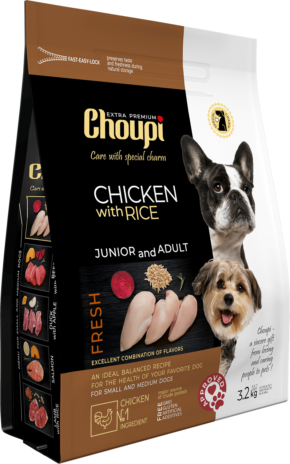 Tørrfôr for hunder - Kylling med ris