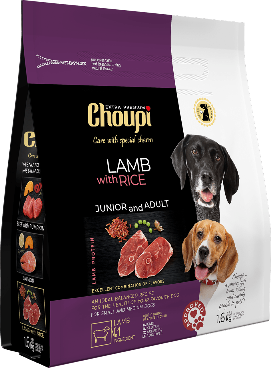 Tørrfôr for sensitive hunder - Lam med ris