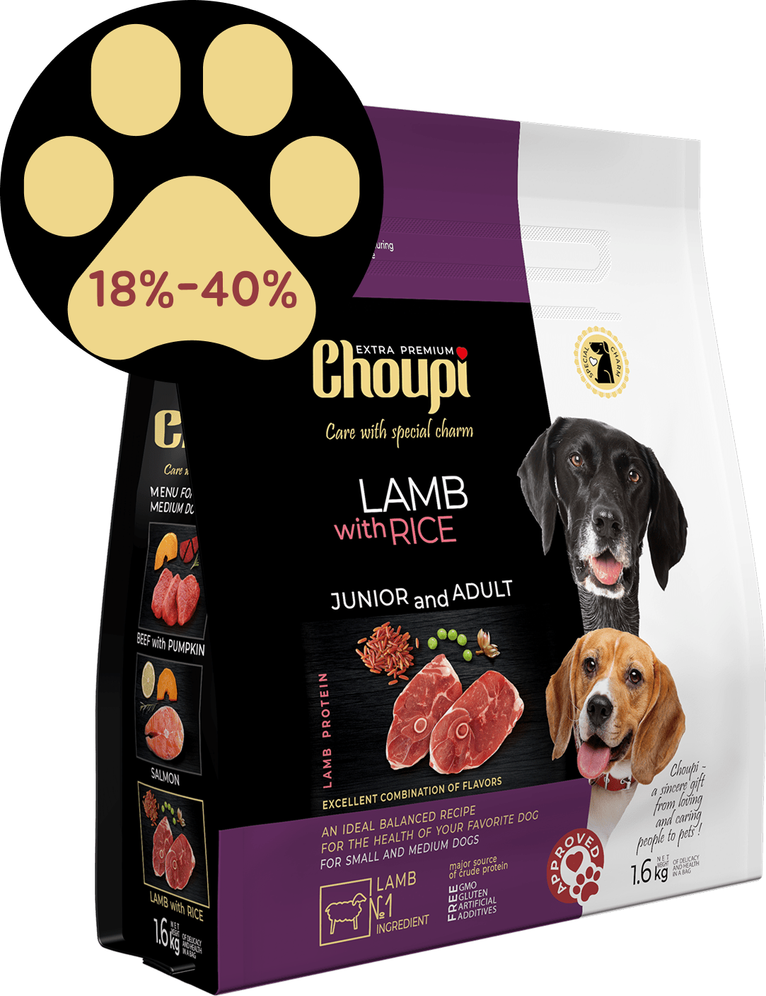 🎁 Dry food for dogs - Lamb with Rice (For sensitive dogs) (100% off)
