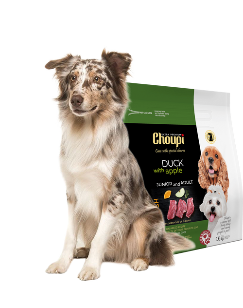 Dry food for dogs - Duck with Apple